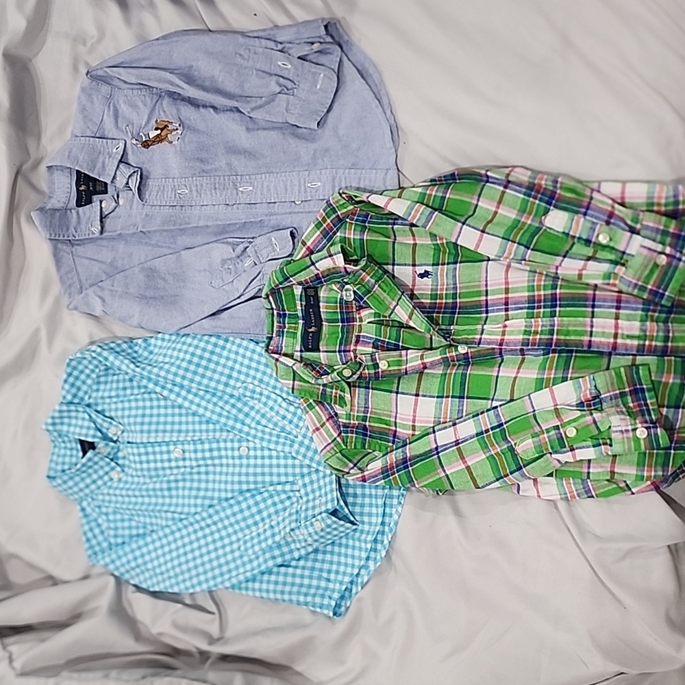 Set of 3 button up shirts